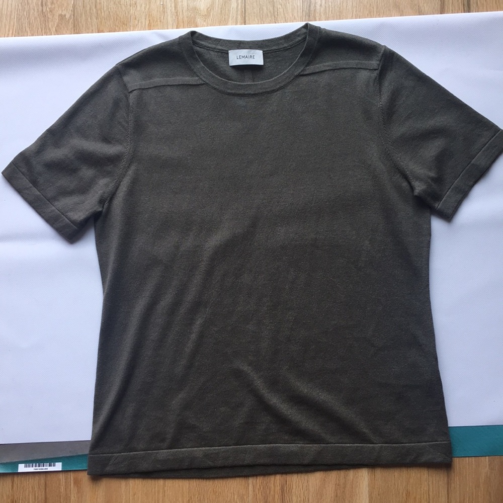 Lemaire silk and cashmere T-shirt
